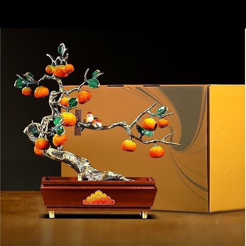 Xilin-872 Feng Shui ozdoby z drzewa khaki, posąg Fengshui na bogactwo i szczęście, symbol szczęścia rzeźba, dekoracja domu posąg Feng Shui