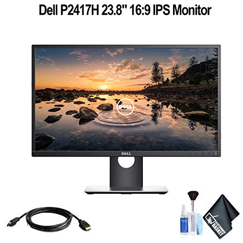 Dell P2417H 23.8" 16:9 IPS Monitor with HDMI Cable