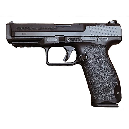 Tractiongrips Grip Overlays in Black for Canik TP9SA and TP40SA Pistols