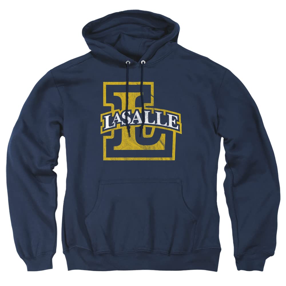 LOGOVISION Official Collegiate Distressed Primary Logo Adult Pullover Hoodie Collection — view 243