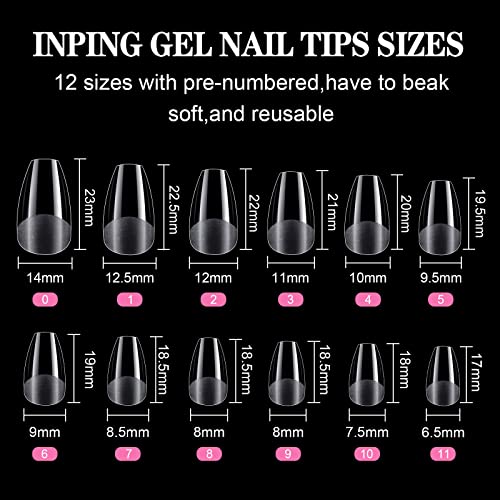 INPING Short Nail Tips - Image 3