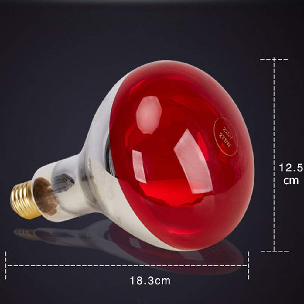Lampada Di Fisioterapia a Infrarossi 275W Cottura Strumento Domestico Terapia Elettrica Regolazione Manuale Della Temperatura Per Dolore Lombare Dolore Al Ginocchio Dolore Alla Palma Dolore Dolorante