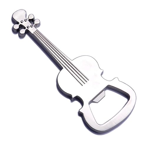 Miniatura 1 de Abridor de botellas de cerveza de guitarra, regalos divertidos y creativos para novio, regalos de Navidad, día de San Valentín, para él, abridor de