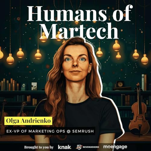 186: Olga Andrienko: Ex-VP at Semrush left her 35-person brand team to build AI for marketing ops Podcast Por arte de portada