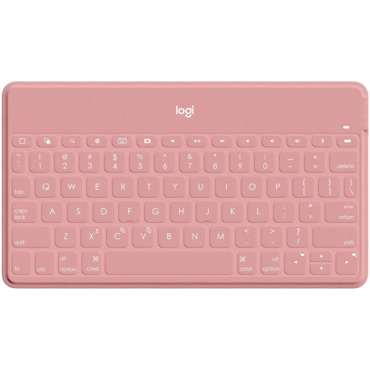 LogitechKeys-To-Go Wireless Bluetooth Keyboard, QWERTZ German Layout - Pink
