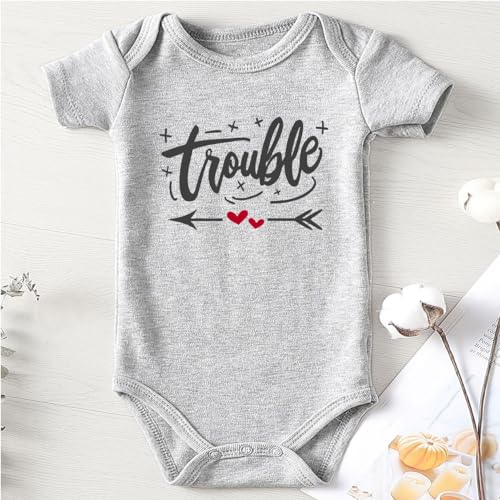 shlrzy Double Trouble Twins Baby Items Must Haves Twin infant Boy And Girl Newborn Outfits Matching Clothes3