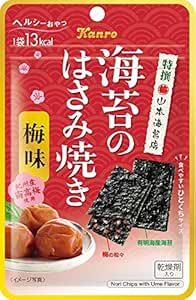 カンロ 海苔のはさみ焼き梅味 4.4g ×6個