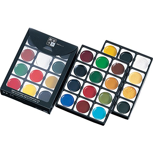 Kuretake Kaoirodori FukaYoshi 36 color set MC3 / 36V dessin sur carnet