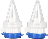 Vista 1 de 2 vertedores de leche superior, vertedores de botellas de leche, vertedores de botella de licor, botellas de licor, cartón, bebidas, vino, cóctel