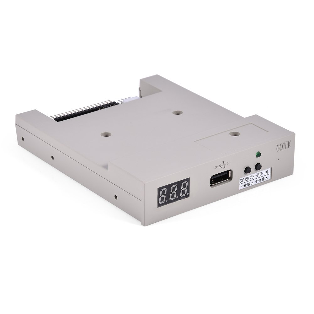 Richer-R Lecteur de Disquette Externe SFRM72-FU-DL Émulateur de Lecteur de Disquette USB pour Orgue électrique Korg Roland 720Ko
