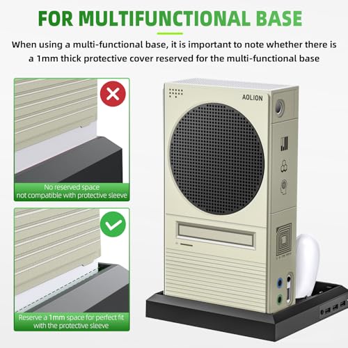 WOLIBEAR Capas magnéticas inteligentes para console Xbox Series S, capa protetora com design clássic