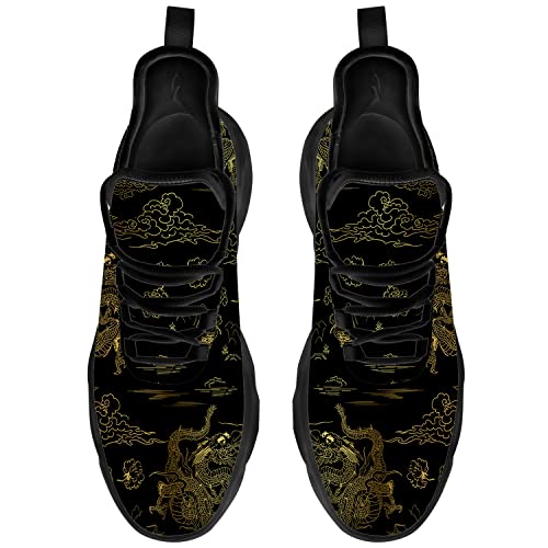 Dragon Shoes for Men Women Running Comfortable Walking Tennis Sneakers Chinese Japanese Style Shoes Gifts for Boy Girl3
