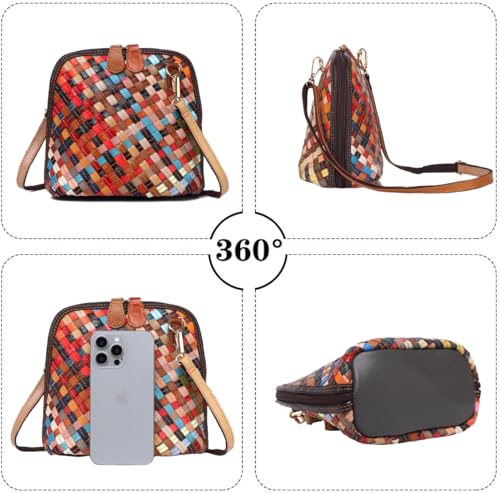 Crossbody Bag for Women Small Leather Cute Purse - Shoulder Bag Designer Trendy Small Sling Cross Body Bag3