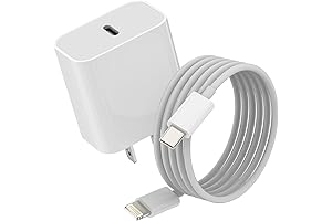 20W USB-C Power Adapter and Lightning Cable: Fast Charging Essentials for Apple Devices