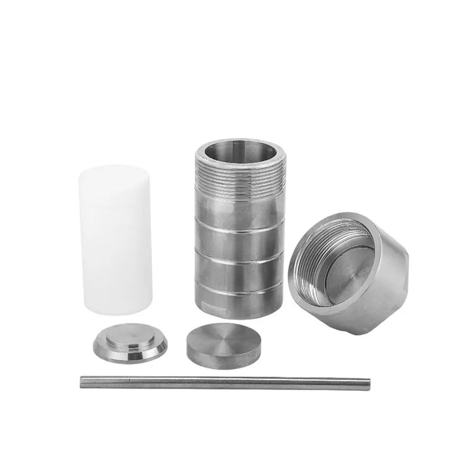 Gefäßkessel Hydrothermaler Autoklavreaktor mit PTFE-Kammer Hydrothermale Synthese 25 ml Einfach zu bedienen für Anfänger und Profis