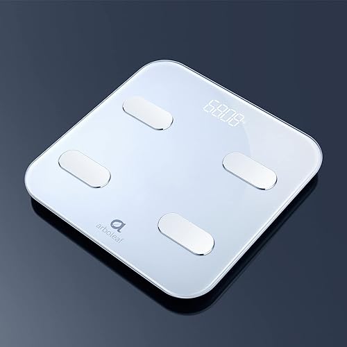 Miniatura 10 de Báscula para peso corporal báscula de peso Bluetooth digital Wi-Fi báscula inteligente para grasa corporal e IMC báscula de baño sincronización de