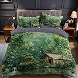 【Entretien facile】 : Lavable en machine à 40 °C et compatible sèche-linge basse température, cette parure de lit en microfibre conserve sa forme et ses couleurs au fil des lavages. Conçue pour une literie quotidienne, elle reste pratique et durable