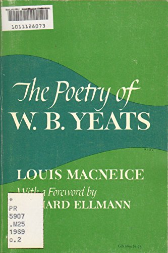 The Poetry of W. B. Yeats. 0195007824 Book Cover