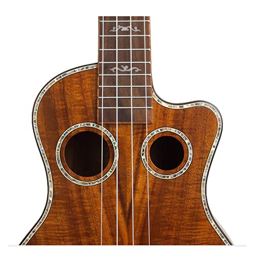 ukulélé Voyage Hole Double Ton De 26 Pouces Ukulele Acacia Petite Guitare Acoustique avec Boîte Électrique - Les Beatles, Paul McCartney, John Lennon, RIngo Starr, George Harrison ukulélé Voyage Hole Double Ton De 26 Pouces Ukulele Acacia Petite Guitare Acoustique avec Boîte Électrique – Image 5