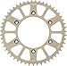 Sunstar Aluminum Rear Sprocket (520 / 51T) (Silver) Compatible With 93-19 KTM 250SX