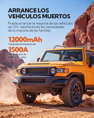 Batería Descargada Solución con Arrancador de Coche y Compresor de Aire 2