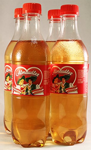 Almdudler Soda (Austrian Limonade) - (4 x 0.5L Bottles)