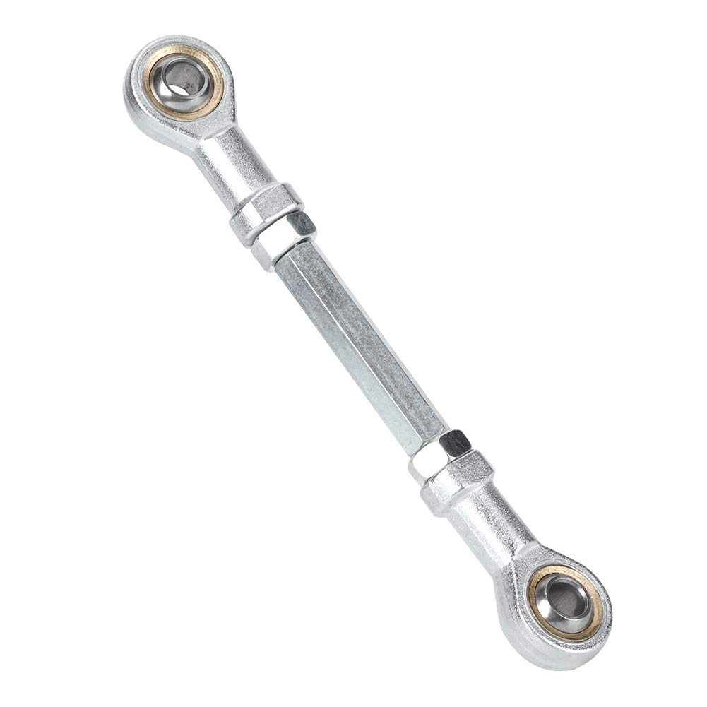 Zestaw drążka kierowniczego, 2 szt.150-170mm 8mm kolumna kierownicy motocykla łącznik drążka kierowniczego zestaw przegub kulowy pasuje do 9cc elektryczny Mini ATV gokart