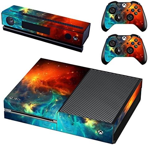UUShop Protective Vinyl Skin Decal Cover for Microsoft Xbox One Cosmic Nebular(NOT for One S or X)