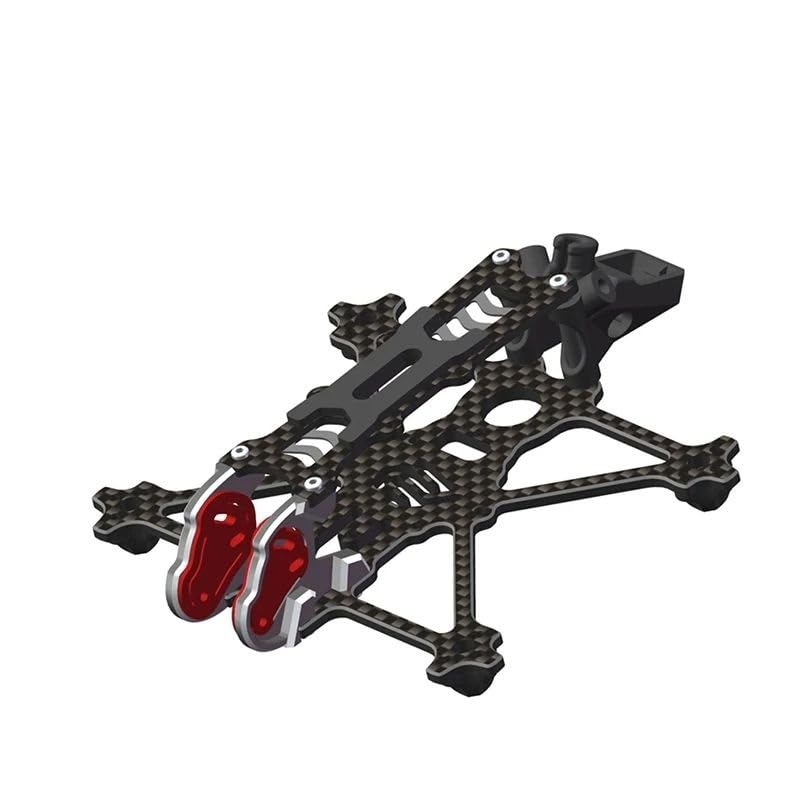 Châssis carbone 3K Fox-18 O4 pour filmer vos aventures en propulsion numérique HD urbaine