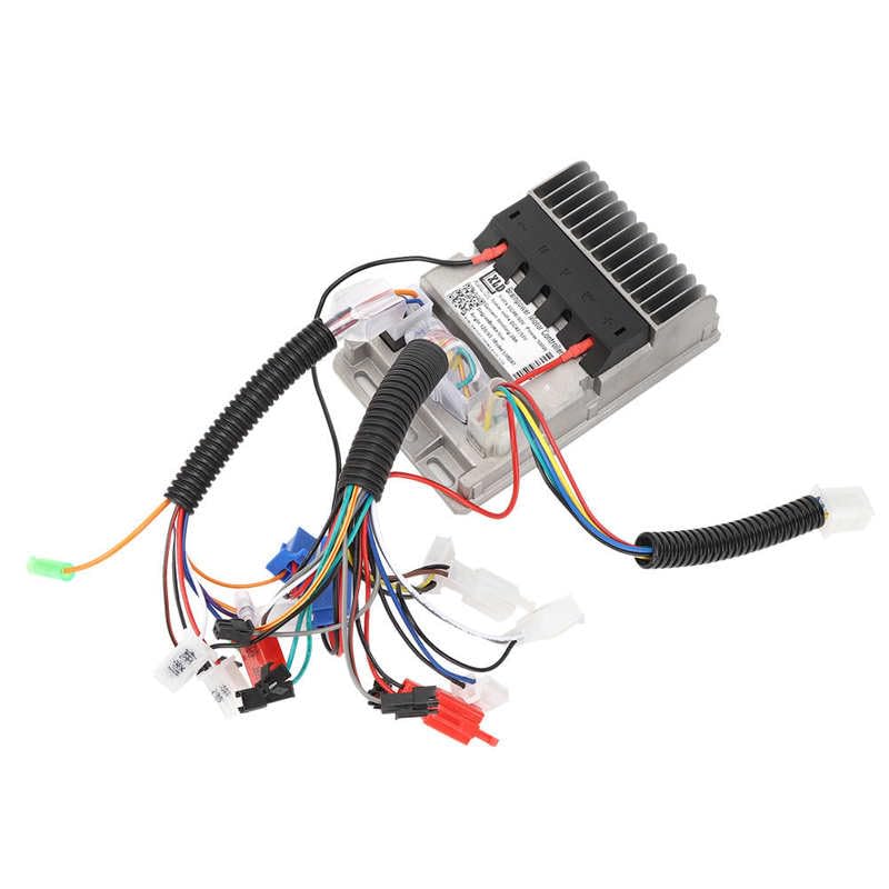Centralina Monopattino Elettrico 36V 48V 60V 72V 500/1000W Controller Brushless Guscio In Alluminio Bicicletta Elettrica Scooter E-Bike 3 Modalità Regolatore Di Velocità A Onda Sinusoidale Centralina