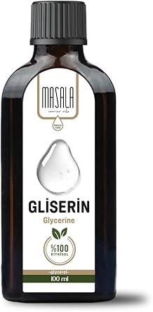 Masala Bitkisel Gliserin 100 ml  %100 Saf ve Do al   Gliserol   Cilt ve Kozmetik Uyumlu