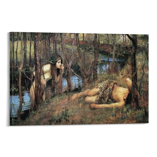 Toile John William Waterhouse haute définition La Nymphe reproduction d'art d'intérieur