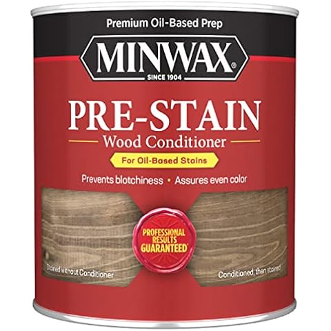 Minwax 61500444 Pre Stain Wood Conditioner, 1 Quart Cover