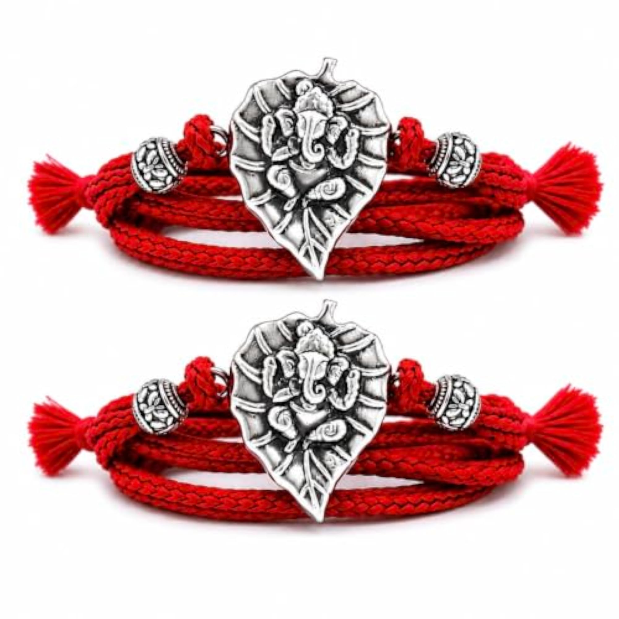 92.5% Pure Silver Rakhi for Brother with Certificate of Authenticity