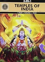 Temples of India: 3 in 1 (Amar Chitra Katha) 8184829353 Book Cover