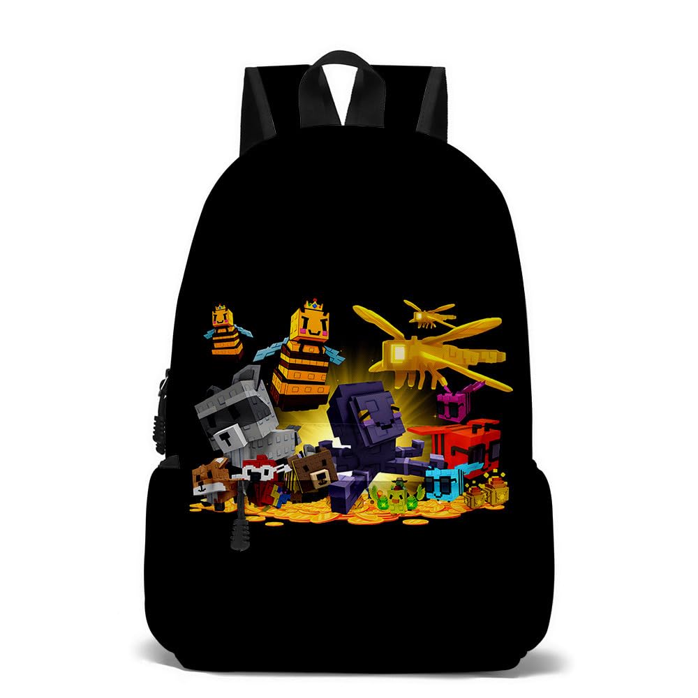 Hzsyc Boys Grow A Garden Backpack Kids Grow A Garden Large Capacity Laptop Backpack Travel Backpacks (C08,16.9in)