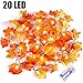 Severino Thanksgiving Decorations Lighted Fall Garland, Thankgiving Decor for Indoor Outdoor Home, Christmas Decorations Party Thanksgiving Gift Waterproof Maple Leaf String Lights- 8.2 Feet 20 LED