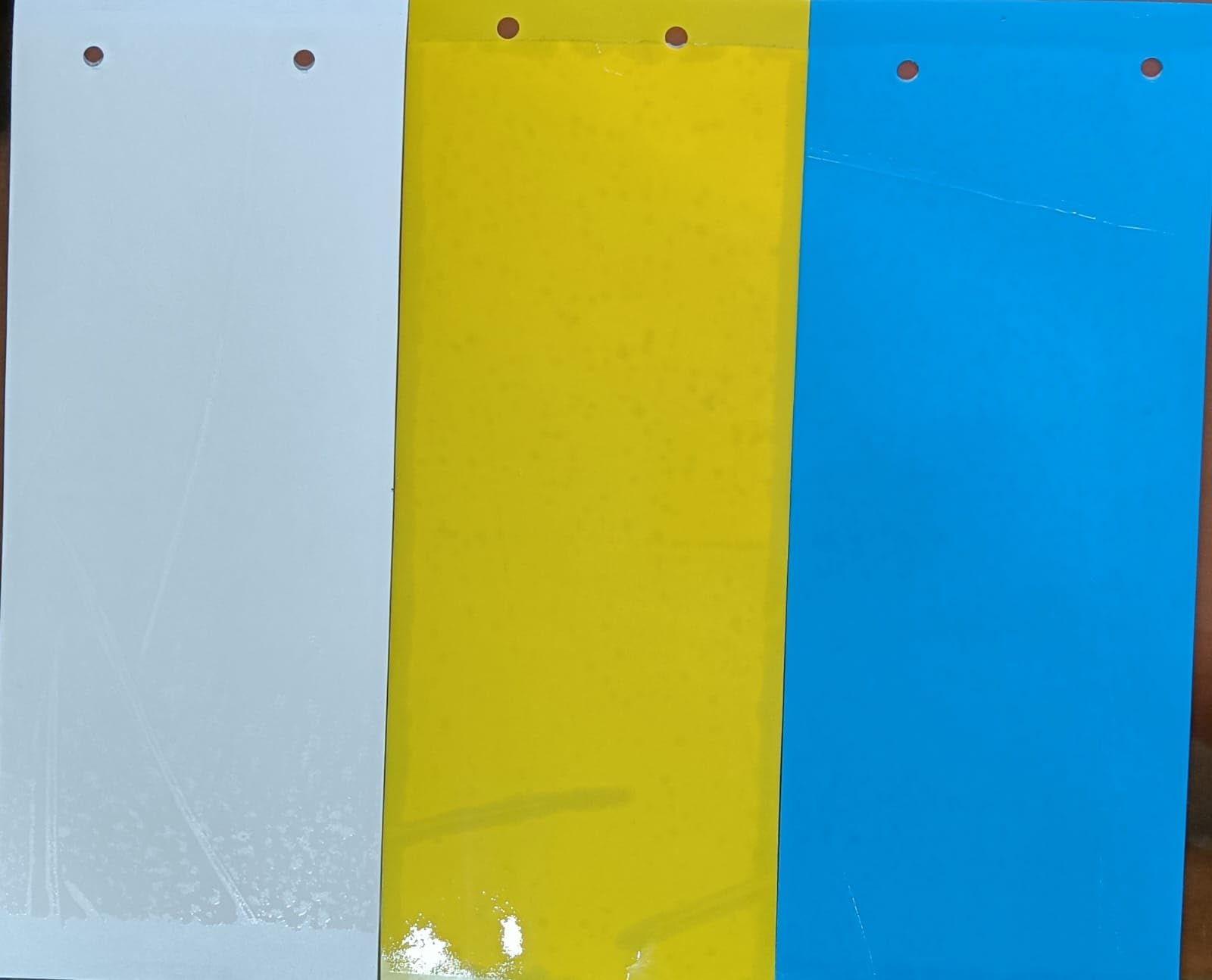 Combo Pack for Sticky Trap for Chillies (20 Yellow, 20 Blue, 20 White) -60pack Sufficient for 1 Acre-image-49