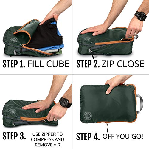 Tripped Travel Gear AMZN-21 Compression Packing Cubes thumb #4