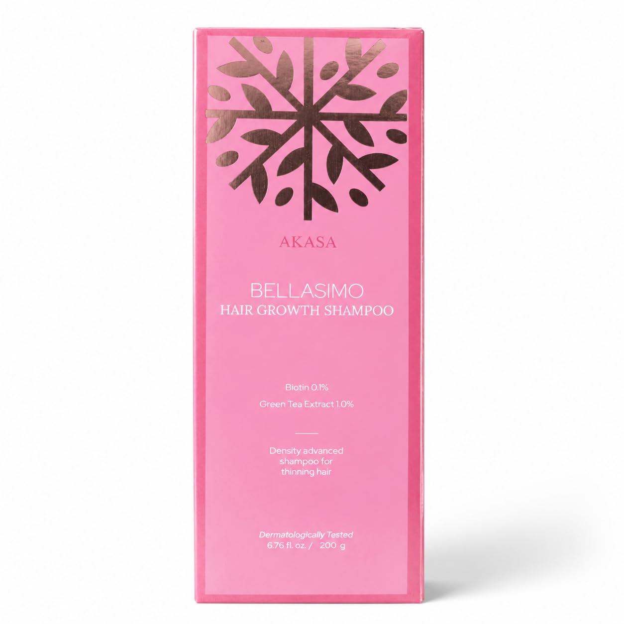 AK.ASA Bellasimo Hair Growth Shampoo with Biotin 0.1% & Green Tea Extract 1% | Helps Reduce Hair Fall Due to Breakage | Nourishes Scalp & Supports Thicker Looking Hair | Daily Use | 200g-image-46