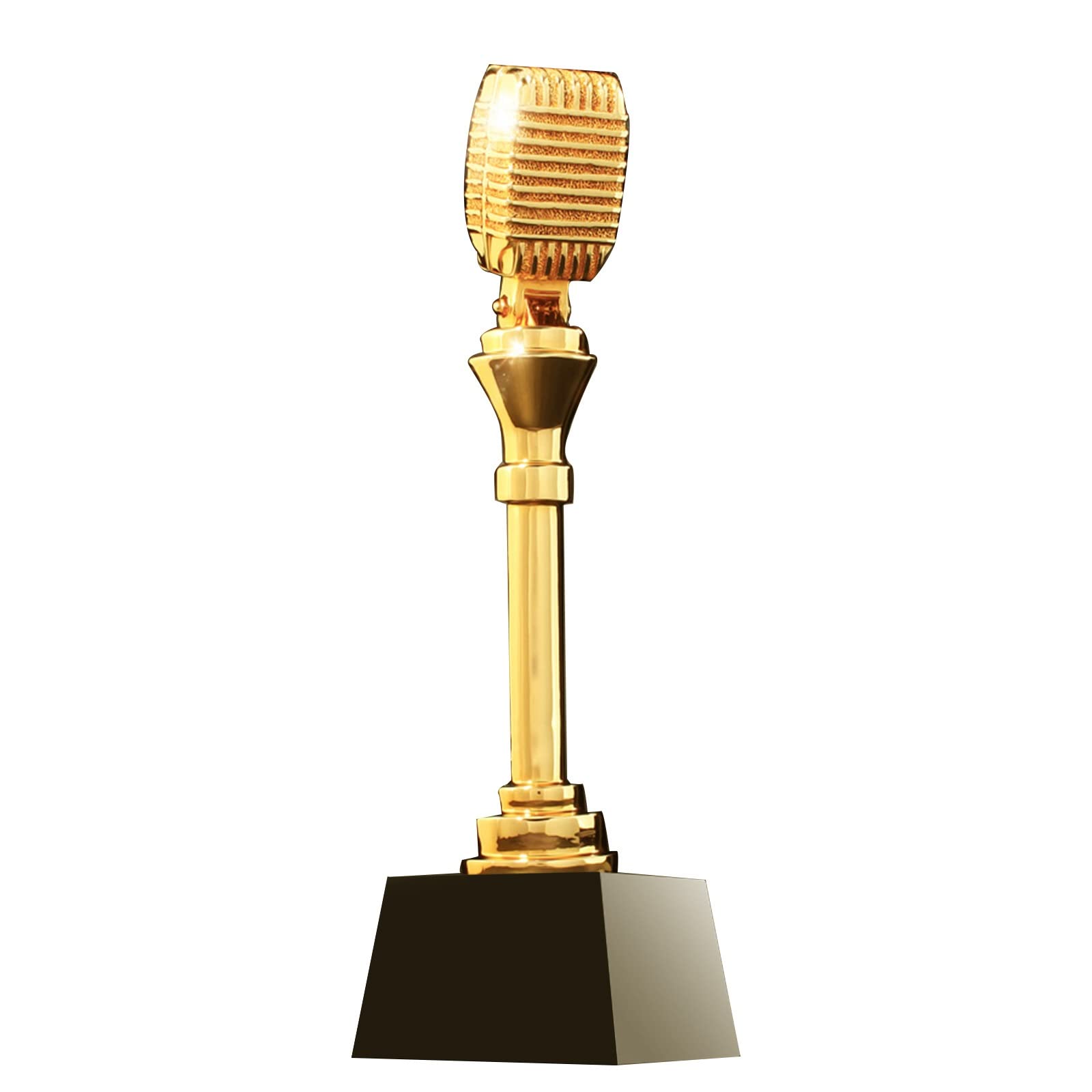 Trophée De Microphone Trophée D'excellent Chanteur Trophée D'hôte Adapté Aux Discours Concours De Musique Concours De Chant