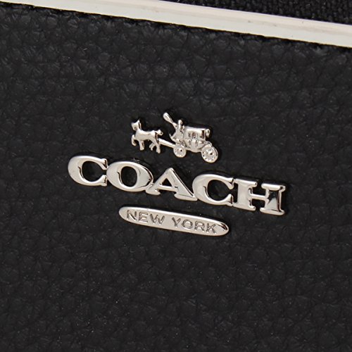 コーチ Coach 財布 長財布 F ブラックマルチレザーsv M2 長財布レディース アウトレット品 並行輸入品 鞋靴 箱包 女士 Whenbuy Jchere Com