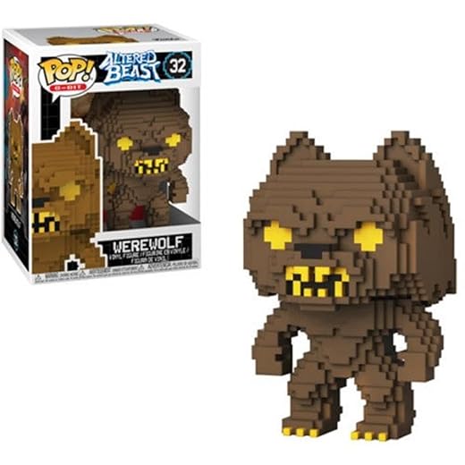 Funko Pop 8 Bit: Altered Beasts - Greek Warrior (Werewolf) Collectible Figure, Multicolor