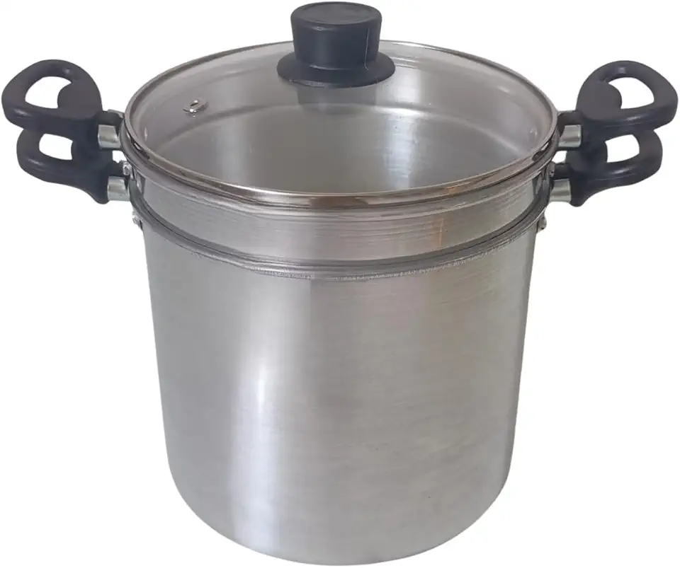 Panela Espagueteira Cozimento A Vapor Tampa vidro N18