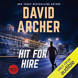 Hit for Hire Audiolibro Por David Archer arte de portada