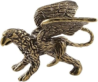 Brass Griffin Figurines,Mini Griffin Sculpture,Vintage Griffin Statue,Metal Griffin Crafts,Nordic Styles Griffin Model for Home Decoration
