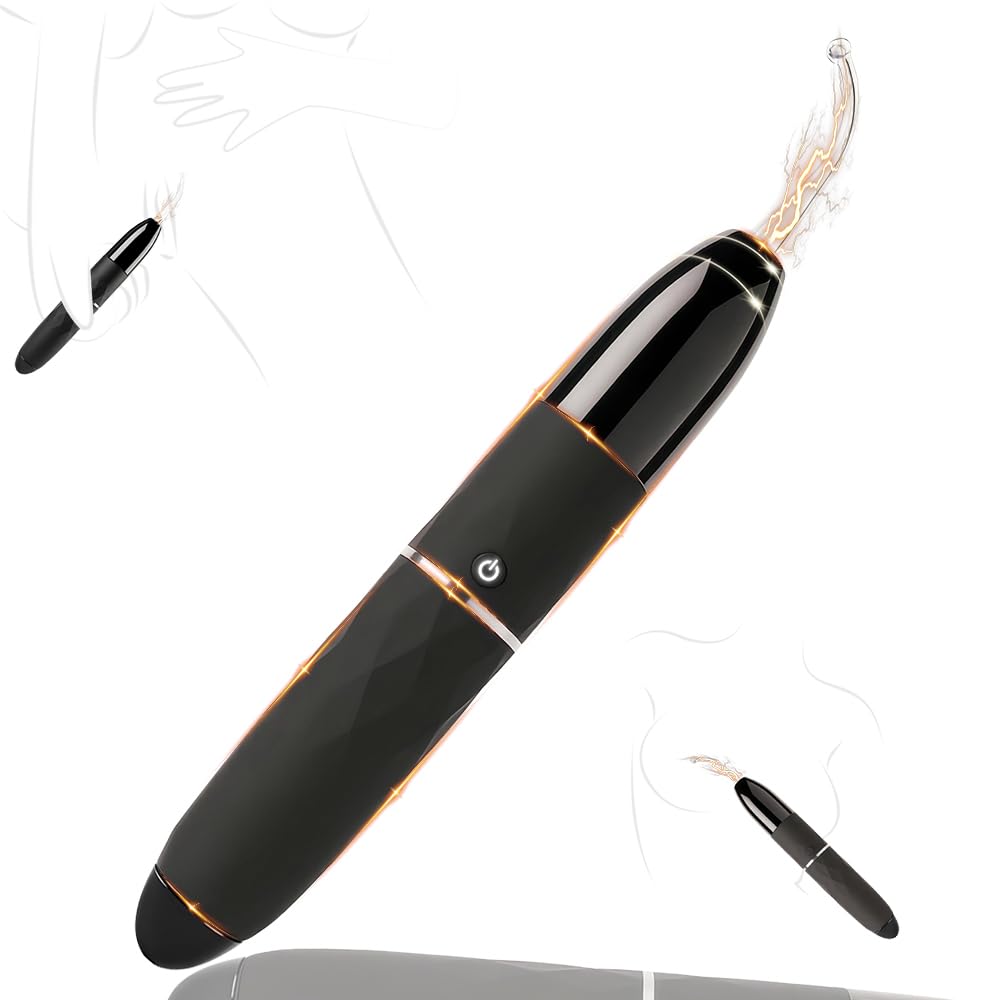 New Elektro Shock Massagestab Nippel, klitoris,Anal, Penis, G-Punkt Stimulation Elektrostimulation Mit Unendlich variabler Strom BDSM Masturbation SM E-stim Erotik Sex Spielzeug Für Männer Frau Paare