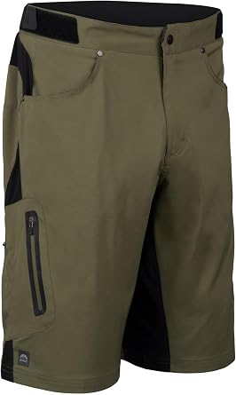ZOIC Ether Short- All Mountain - 12" Inseam Mens Mountain Bike Shorts