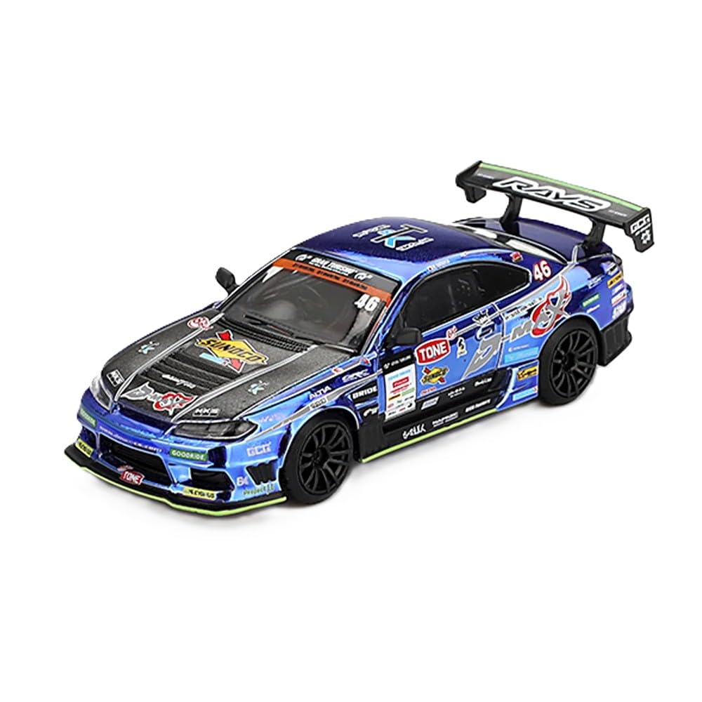 Diecast Model Car Compatible with Mini GT 1:64 Nissan Silvia (S15