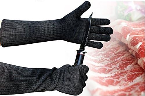 Miniatura 3 de inf-way EN3882pares de guantes con malla de acero inoxidable resistente a las cortadas, para mecánico, guantes con Nivel 5Protección, guantes para